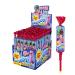 Chupa chups melody pops strawberry counter display with 48 fruity inheritance lollipops in flute form for music for parties and birthdays 48 x 15g