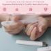 Malva Belle Crystal Glass Nail File - Professional Salon Manicure/Pedicure Tool for Natural Nails - Light Pink (2mm) - Buy Online on GoSupps.com