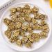 Raw Crystals Electroplated Golden Crystal Clusters | Mineral Crystal Specimen Natural Crystal Raw Gemstones Cluster for Home Decoration Crafts - Buy Online on GoSupps.com
