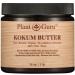 Raw Kokum Butter 16 oz. / 1 lb. Jar - 100% Pure Natural Cold Pressed - Great for Skin Body and Hair Moisturizer DIY Creams Balms Lotions and Soap Making.