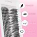 LANKIZ Manga Lashes | Natural Look Lash Clusters & Individual Extensions | D Curl 8-16mm | Korean & Asian Makeup | Fluffy Mink Wispy False Eyelashes - Buy Online on GoSupps.com