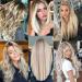 12 PCS Blonde Clip in Hair Extensions for Kids - 22 inch Straight Synthetic Highlights for Girls - Buy Online on GoSupps.com