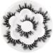 False Eyelashes 4 pairs 5D Eyelashes Handmade False Eyelashes Fluffy Natural Eyelashes (HF02-8)