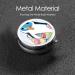 Portable Round Pill Box for Travel - 3 Compartment Mini Decorative Organizer for Vitamins & Medicine | Cute Penguin Design - Buy Online on GoSupps.com