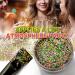 Buy Green Purple Gold Holographic Chunky Glitter - 25g for Mardi Gras Crafts Face & Body Art Nail Decorations - Fast International Shipping - Buy Online on GoSupps.com