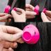 JANYUN 40 Pcs Pink Magic Hair Rollers - 20 Large & 20 Small Silicone Curlers (Dark Pink) - Buy Online on GoSupps.com