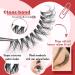 Goddvenus Eyelashes D Curl Russian Strip Lashes Natural Fake Eyelashes Wispy Cat Eye Lashes 10 Pairs 3D Volume Strip Lashes 15 mm Short Reusable Fake Lashes Fluffy Wispy Faux Mink Lashes D-10 pairs natural - Buy Online on GoSupps.com