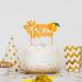 Seyal Orange Happy Birthday Cake Topper - Buy Online on GoSupps.com