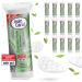 Jean Carol organic cotton cotton pads lint-free benefit pack (15x60 pieces) cleaning & removing the face sustainable from 100% natural fibers