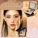 4 Color Brown Eyeshadow Palette - Matte & Glitter Shades | High Pigment Smooth Powder Makeup - Buy Online on GoSupps.com