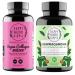 Happy Healthy Hippie Organic Ashwagandha Capsules & Vegan Collagen Builder