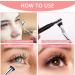 Fan Mascara Brushes 3 Pieces Eyelash Brush Lash Wand for Lashes Eyebrow Brush for Eye Brow Application Prevent Clumping Easy-to-Use Cosmetic Brushes Tool Eye Shadow Brush - Buy Online on GoSupps.com