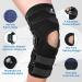 Plus Size Adjustable Knee Brace for Men & Women | Knee Pain Relief & Support | ACL Meniscus Tear Arthritis | XX-Large Upgrade Version - Buy Online on GoSupps.com