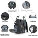 Buy SndMor Diaper Bag Backpack - Stylish Large Unisex Baby Bag with Diaper Station Waterproof & Spacious (Dark Gray) - Perfect for International Shipping! - Buy Online on GoSupps.com