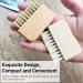 Natural Beech Wood Nail Brush - Non-Slip Hand & Toenail Cleaner | Compact & Durable | Ideal for Home & Travel - Buy Online on GoSupps.com