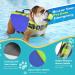 Vavopaw Dog Life Jacket - Reflective Adjustable Rescue Vest for Dogs | Heavy Buoyancy & Rescue Handle | Perfect for Swimming & Boating - Available in Dark Brown & Dark Blue - Buy Online on GoSupps.com