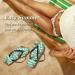 Shop Mnsruu Cartoon Dachshund Flip-Flops - Bone Paw Print XS Size for Home Hotel Spa & Travel - Unisex Multicolored Slippers - Buy Online on GoSupps.com