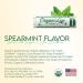 Organic Lip Balm Spearmint Flavor Ultra Hydrating Lip Moisturizer for Dry Lips Oval Shaped Tube USDA Certified Organic 3 Pack - OrganiLip - Buy Online on GoSupps.com