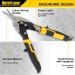 Hurricane 10 Inch Aviation Tin Snips - Heavy Duty Metal Cutter Shear - High Leverage Straight Cut Snip for Cutting Metal Sheets - Up to 40% Labor Saving - Buy Online on GoSupps.com