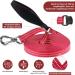X Xben 15m Dog Tow Line - Robust Leash with Reflective Training Features Lockable Carabiner for Medium & Large Dogs - Comfort Hand Loop 2cm Wide Red - Buy Online on GoSupps.com