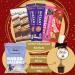 Deluxe Hot Chocolate Gift Set with 6 Variety Pack - Cadbury, Galaxy, Clipper, Maltesers - Includes Mini Marshmallows and Chocolate Spoon - Buy Online on GoSupps.com