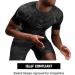 Hayabusa Ranked BJJ Rash Guard Men's Short Sleeve, X-Small, Black - Buy Online on GoSupps.com