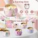 Women's Scented Candle Gift Set - 4-Piece Aromatherapy Candles for Christmas & Birthdays | Natural Soy Wax 120 Hours Long Lasting Stress Relief Fancy Design - Buy Online on GoSupps.com