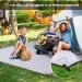 SCOCANOPY Waterproof Camping Tarp 95x142 Gray - Lightweight and Compact - Buy Online on GoSupps.com