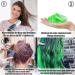  EONFAVE Temporary Green Hair Dye 100g Styling Wax for Men Women Instant Cream for Natural Hair Natural Hairdressing Cream Cosplay and Christmas - Buy Online on GoSupps.com
