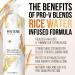 Pantene Sulfate-Free Rice Water Shampoo 30.0 oz - Promotes Natural Hair Growth, Volumizing, Nutrient-Infused with Vitamin B5 - Safe for Color Treated Hair - Pro-V Blends - Women's Haircare - Buy Online on GoSupps.com