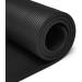 Amazon Basics 1/2-Inch Extra Thick Black Yoga Mat - Exercise Mat - Buy Online on GoSupps.com