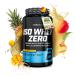 BioTechUSA Iso Whey Zero | Premium Whey Protein Isolate | Grass-Fed | Enzyme-Free | Sugar- and Gluten-free 908 g Ananas-mangue