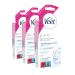 Veet PURE cold wax strips Suitable for sensitive skin For use on the face Up to 28 days of smooth skin 3 x 20 double strips