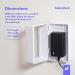 New Lock & Key Outlet Cover | Plug Covers for Electrical Outlets | Wall Plug Socket Protectors | Outlet Covers | Baby Safety & Childproof Locks - Buy Online on GoSupps.com
