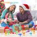Sensory Silicone Suction Toys for Kids | 38 Pcs Building & Montessori Toy Set | Stress Relief & Travel Easter Gift | Ages 3-7 - Buy Online on GoSupps.com