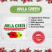 Organic AMLA GREEN Tea Powder - 20x Concentrated Antioxidant Blend - Raw Vegan Non-GMO - Amla Powder with Oolong Tea (30 Servings Hibiscus) - 1.05oz - Buy Online on GoSupps.com