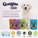 Gruffies Joint and Hip Support Peanut Butter Dog Treats 170g - Natural Ingredients Made in The USA Supplements for Mobility and Joint Health - Buy Online on GoSupps.com