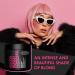 Joanna Professional Pink Gray Color Toner with Microprotein - 500g Permanent Hair Coloring for Curly Gloss & Warm Pink Tones - International Shipping Available - Buy Online on GoSupps.com