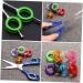 PopetPop Silicone Scissor Finger Rings - 36 Pack Multi-Color Fingernail & Thumb Inserts for Animal Scissors | Hair Protection | 2.8x2.8cm - Buy Online on GoSupps.com