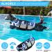 Alagirls Dog Life Jacket - Adjustable Buoyancy Vest for Swimming | Reflective & Robust XL Blue Camo (66-78cm) - Buy Online on GoSupps.com