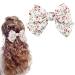 Bow Hair Clip Floral Hair Bows for Women Big Bowknot Hairpin French Hair Clips Hair Barrette Clips Chiffon Hair Bows for Women Girls-1PC style 1