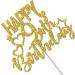 Tenhaisi Glitter Golden Happy 9th Birthday Cake Topper 9 and Fabulous Birthday Cake Topper - Kids 9th Birthday Party Decoration - Cheers to 9 Years Birthday/Wedding Anniversary Party Supplies - Buy Online on GoSupps.com