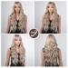 HAIRCUBE Ombre Ash Blonde Wigs for Women - Synthetic Curly Hair Wig with Bangs for Everyday Wear - Buy Online on GoSupps.com