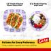 Glad Square Disposable Paper Plates 8.5 Inch - 50 Count | Soak & Cut Proof, Microwaveable Heavy Duty Plates for All Occasions - Buy Online on GoSupps.com