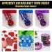 Gold Foil Flakes for Resin - 8 Bottle Set | Gilding Flakes for Nails, Crafts, Painting, Art, Slime - Gold, Silver, Copper, Red, Blue, Purple, Green, Peach - Buy Online on GoSupps.com