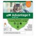 Advantage II Flea Prevention and Treatment for Small Cats (5-9 Pounds) 2-Pack Small Cat Only