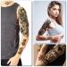 Realistic Waterproof Temporary Tattoo Stickers - Large Tiger, Lion, Skull & Skeleton Designs - 70 Sheets Half Arm Sleeve for Men & Women - Long Lasting 3D Fake Tattoos for Adults & Teens - Buy Online on GoSupps.com