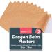 12pk Dragon Balm Plasters | Adhesive Heat Patches for Back, Neck, Shoulder & Muscle Pain | Knee Arthritis Relief | Self-Adhesive Heat Patch 15cm - Buy Online on GoSupps.com