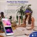 Lotus Weighted Lavender Eye Pillow | Aromatherapy Sleep Mask for Meditation & Relaxation | Hot/Cold Pack for Headache Relief | Royal Blue - Buy Online on GoSupps.com