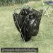 Trash Bags Holder Stand Outdoors Portable Trash Bag Rack Folding Garbage Holder Stand for Camping Picnic BBQ Camping Recycling Suitable in Bedroom Kitchen - Buy Online on GoSupps.com